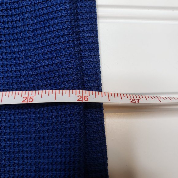 Spyder Men's Sz M Blue Outbound Half Zip Pullover Long Sleeve Mock Neck Sweater - Picture 9 of 9